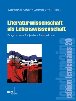 cover image of Literaturwissenschaft als Lebenswissenschaft